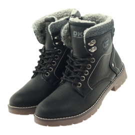 Botas negras con cordones DK2025 negro 3