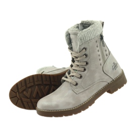 DK Botas Timberki en piel gris perla 4 DK Botas Timberki en piel gris perla 4