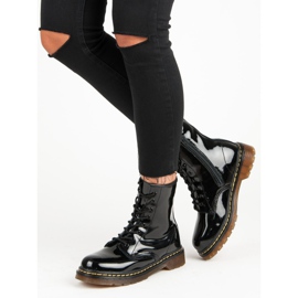 Botas Lacadas Glany MCKEY negro 1 Botas Lacadas Glany MCKEY negro 1