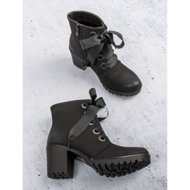 Botas vinceza negras de moda negro 1