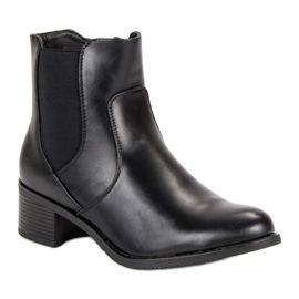 Botines chelsea negros de VINCEZA 2