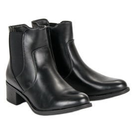 Botines chelsea negros de VINCEZA 1