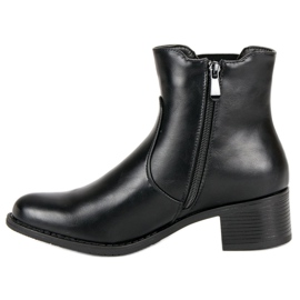 Botines chelsea negros de VINCEZA 3