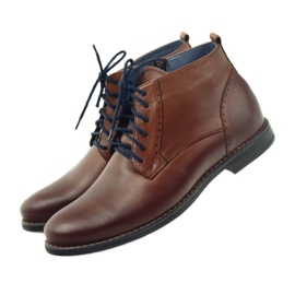 Botas de invierno con cremallera, Nikopol 677 marrón 3 Botas de invierno con cremallera, Nikopol 677 marrón 3