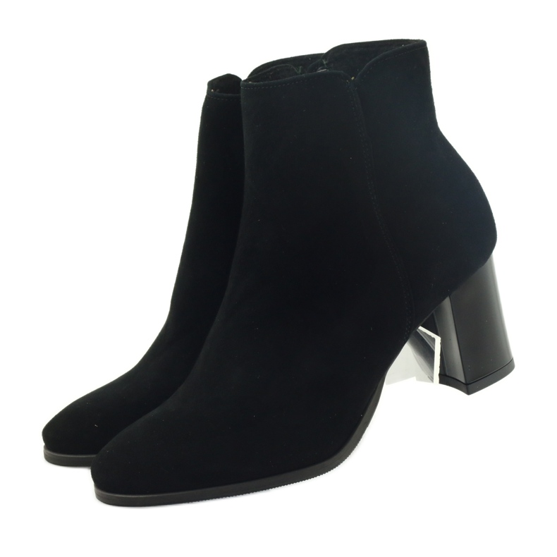 Black Esperansa 1823 botas de ante negro 3