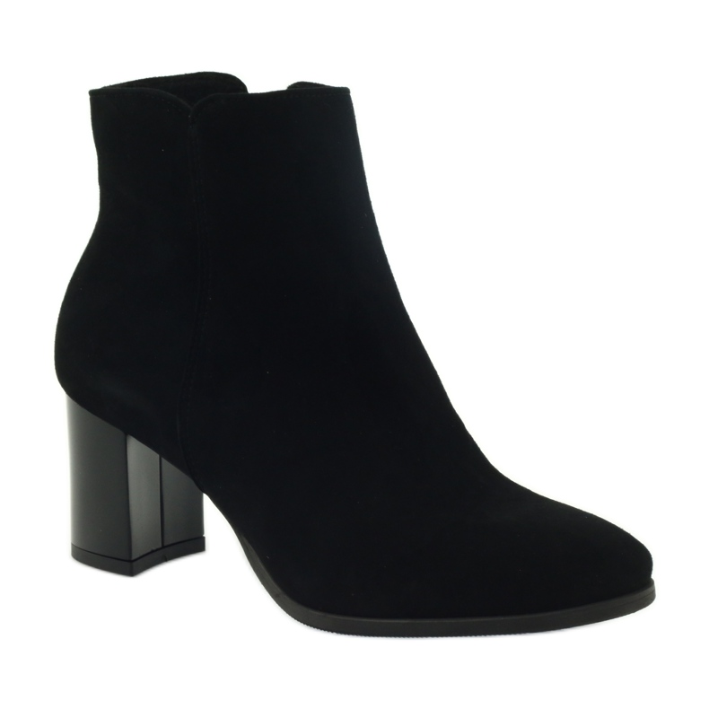 Black Esperansa 1823 botas de ante negro 1