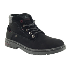 American Club Botas de montaña americanas botas de montaña de invierno negro 1