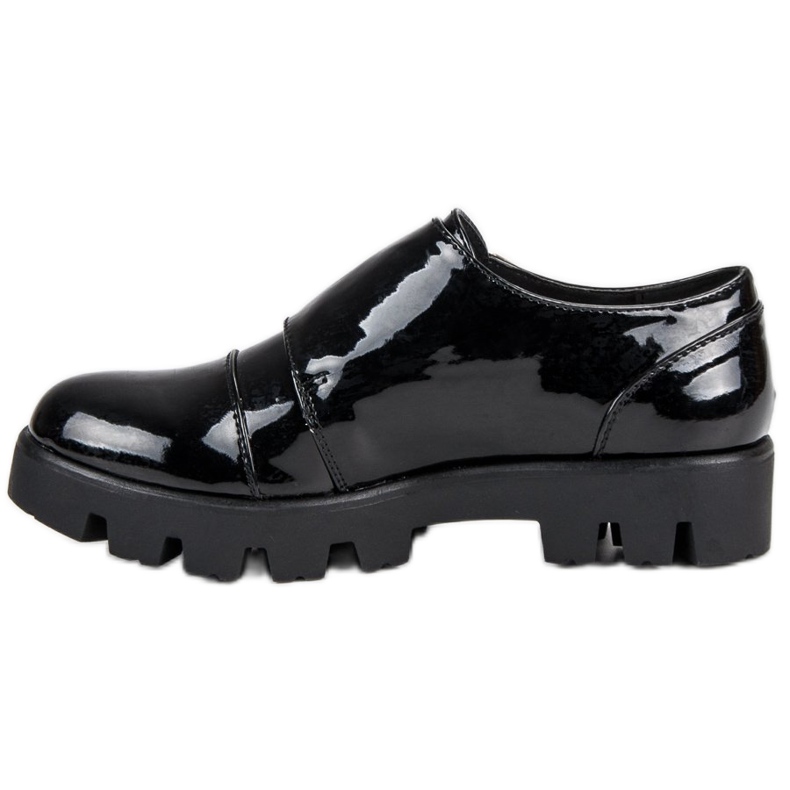 J. Star Zapatos monki lacados negro 1