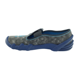 Zapato infantil befado zapatillas 290y163 azul gris 2