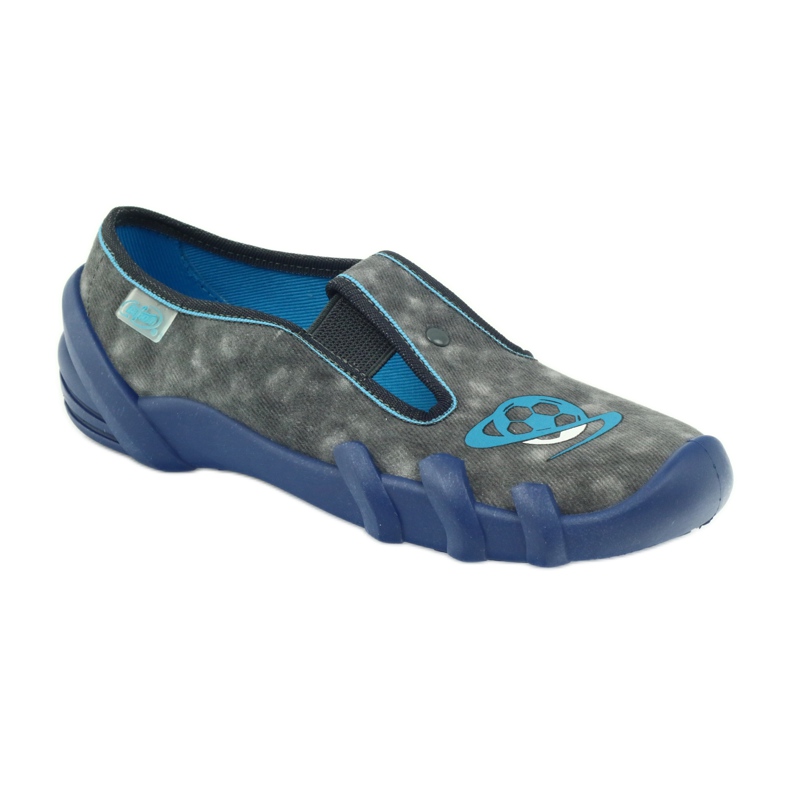 Zapato infantil befado zapatillas 290y163 azul gris 1