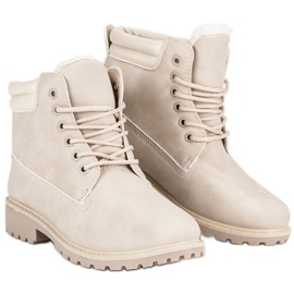 Tramperos cálidos beige 3