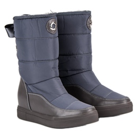 Seastar Botas de nieve grises de moda 3