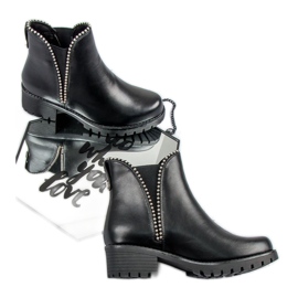Sixth Sense Botas Black Booties Jodhpur negro 1