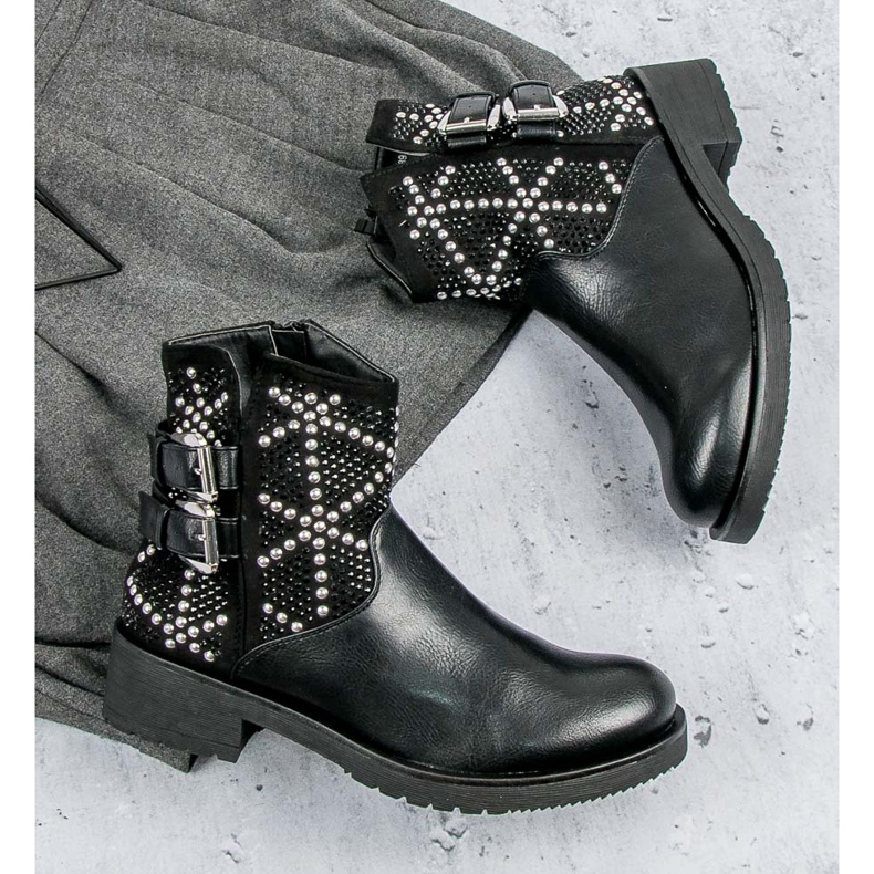 Botas de mujer con estilo negro 1 Botas de mujer con estilo negro 1