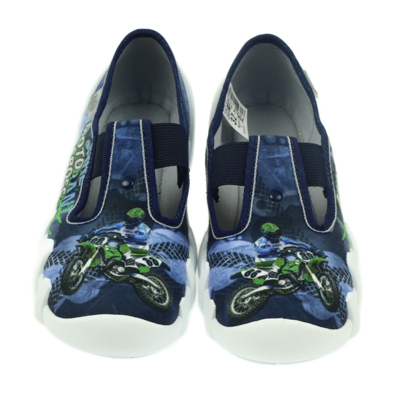 Zapato infantil befado zapatillas 290y170 azul verde azul marino 4