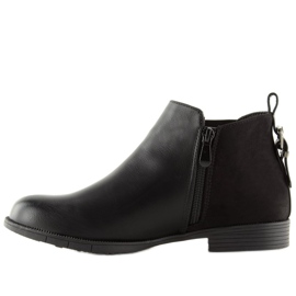 Botines Chelsea negros para mujer negro 3086 Negro 3
