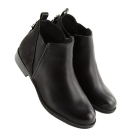 Botines Chelsea negros para mujer negro 3086 Negro 4