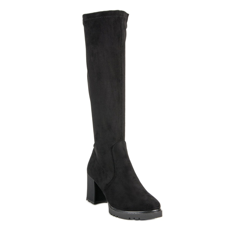 Botas de ante negras negro 2 Botas de ante negras negro 2