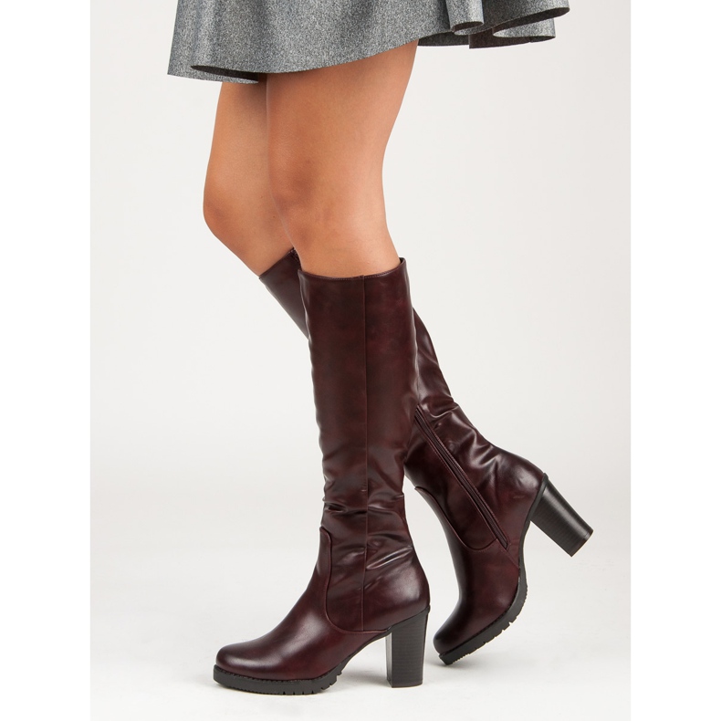 Botas VINCEZA clásicas rojo 2