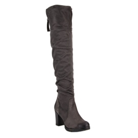 Botas casual de mujer VINCEZA gris 2