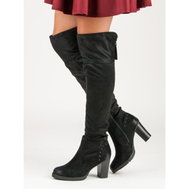 Botas casual de mujer VINCEZA negro 3