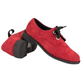 Bestelle Zapatos de ante rojos 5