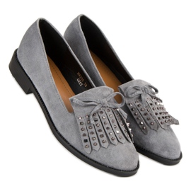 Sergio Todzi Mocasines de ante gris 6