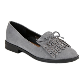 Sergio Todzi Mocasines de ante gris 3