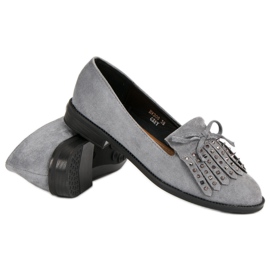 Sergio Todzi Mocasines de ante gris 5