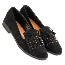 Sergio Todzi Mocasines de ante negro 4