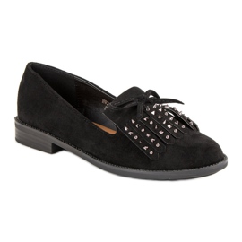 Sergio Todzi Mocasines de ante negro 1
