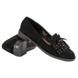 Sergio Todzi Mocasines de ante negro 3