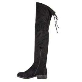 Seastar Botas planas de ante negro 4