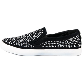 J. Star Zapatillas slipons negras negro 4