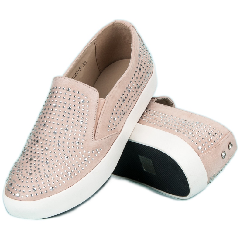 J. Star Zapatillas slipony beige 2