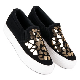 J. Star Zapatillas de moda negro 3