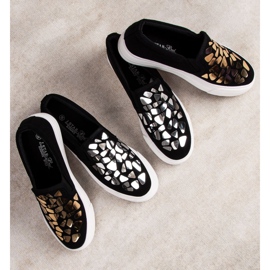 J. Star Zapatillas de moda negro 6