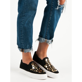 J. Star Zapatillas de moda negro 4