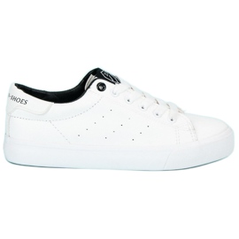 J. Star Zapatillas con cordones blanco 6