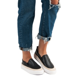 J. Star Alpargatas Slipony negro 4
