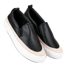 J. Star Alpargatas Slipony negro 3