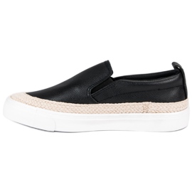 J. Star Alpargatas Slipony negro 1