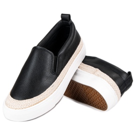J. Star Alpargatas Slipony negro 2