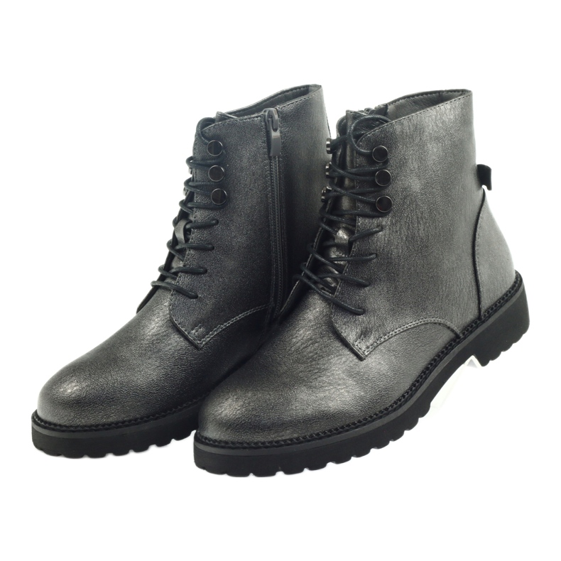 Bota plata antigua Sergio Leone 723 gris 4