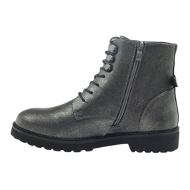 Bota plata antigua Sergio Leone 723 gris 2