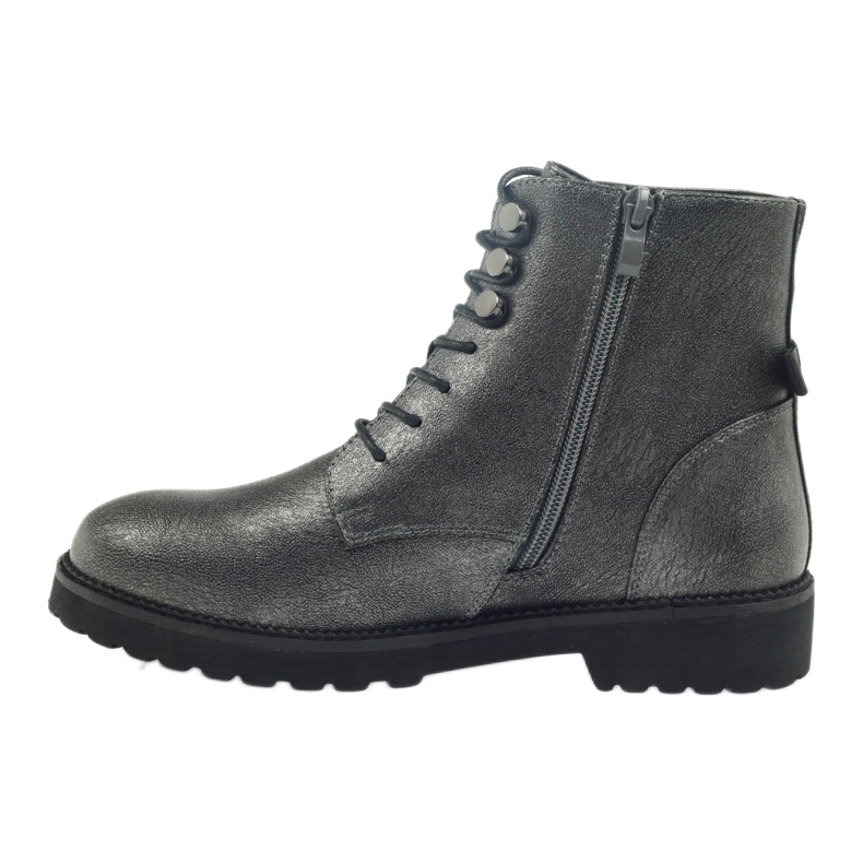 Bota plata antigua Sergio Leone 723 gris 2