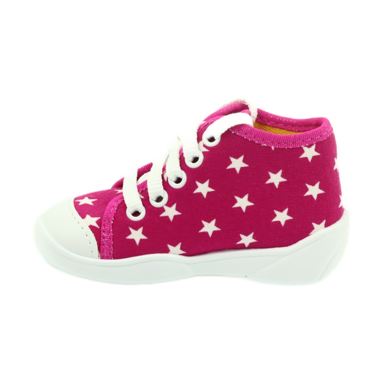 Befado zapatos para niños zapatillas zapatillas 218p055 blanco rosa 2