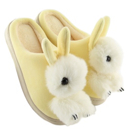 Zapatillas de mujer amarillas DD90 beige amarillo 1