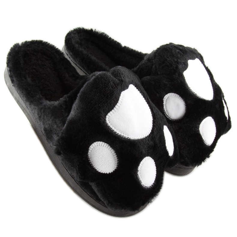 Pantuflas negras de mujer negras DD93 negras negro 2