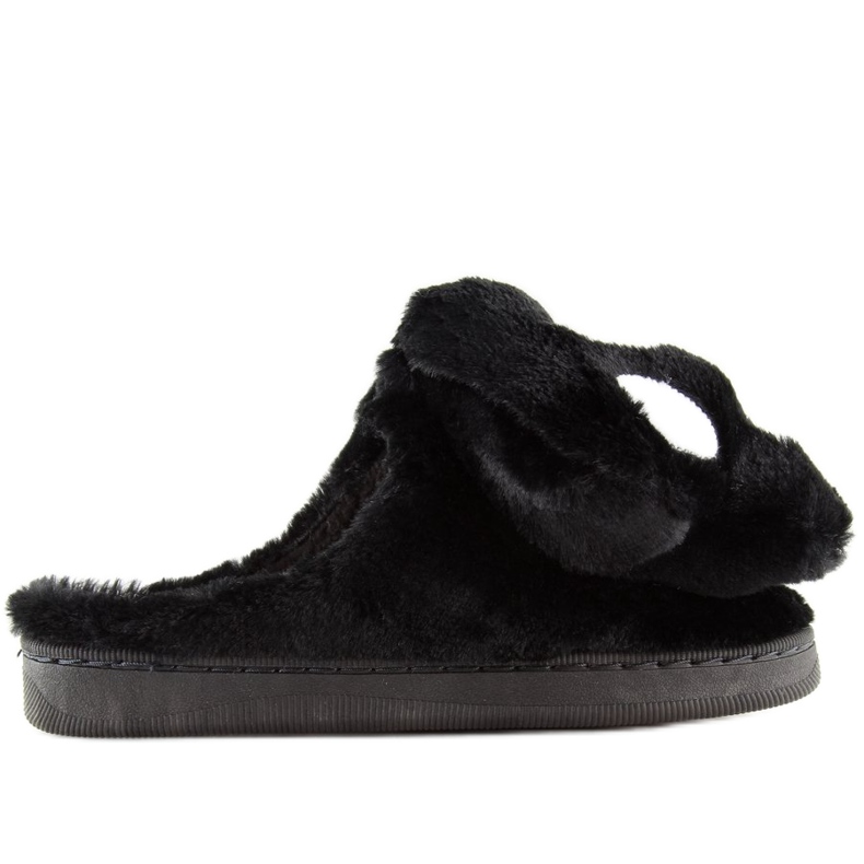 Pantuflas negras de mujer negras DD93 negras negro 1